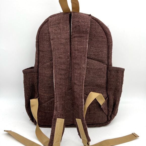 Kailash Himalayan Pure Hemp Brown Backpack - Picture 7 of 16